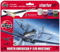 A55013 Airfix US North American P-51D Mustang Starter Set
